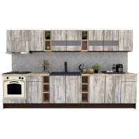 Bucatarie MARINA NEW 340 5C Wenge / Decor K084